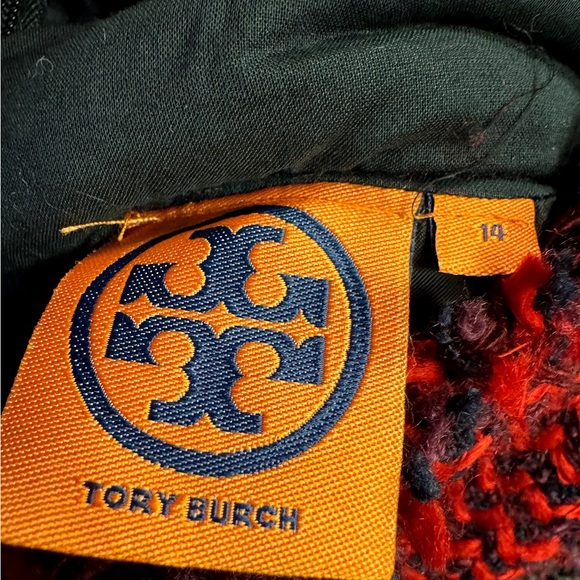 Midi tweed Tory Burch skirt. Size 14 good condition - Picture 3 of 5